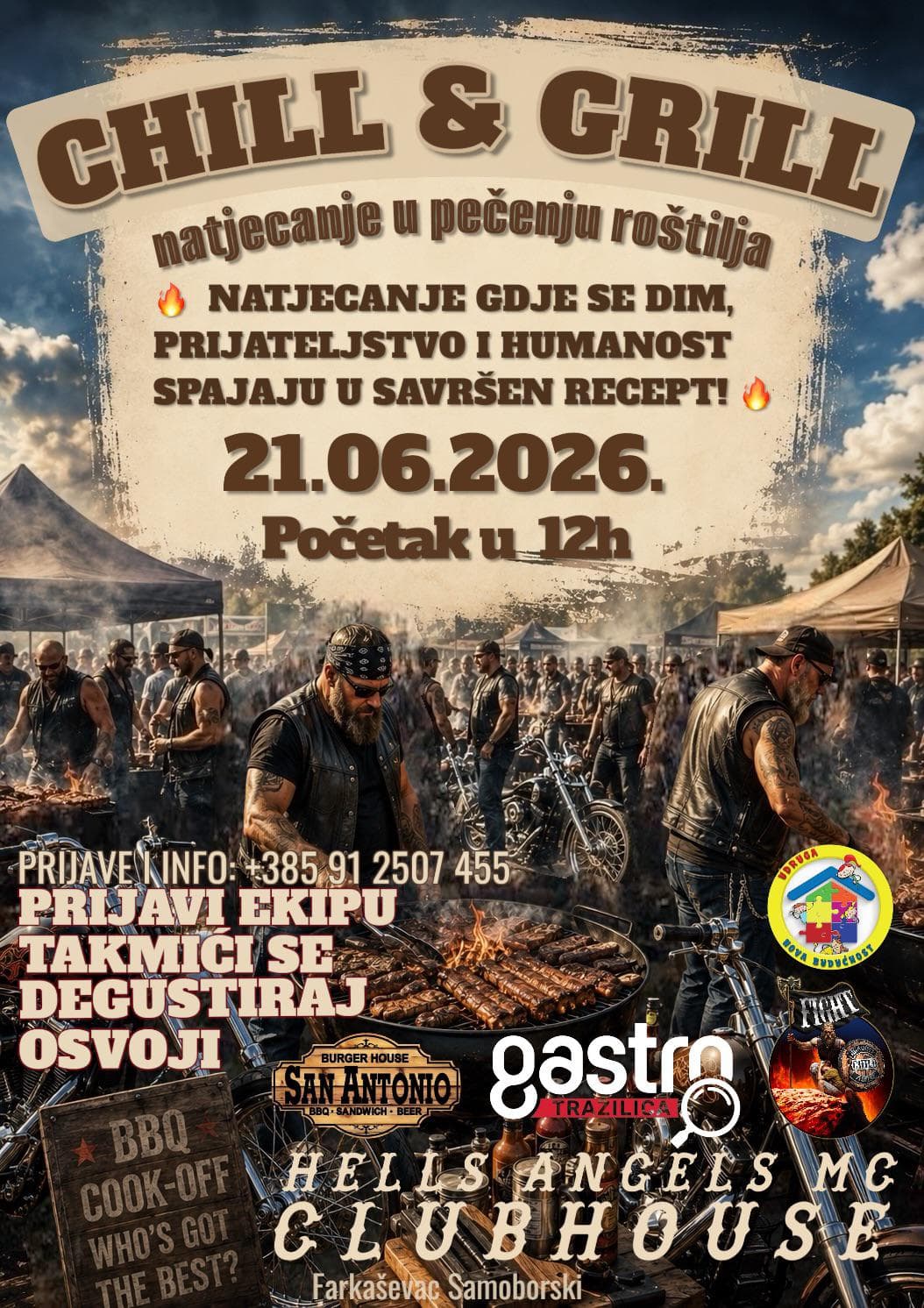 CHILL & GRILL (MC HELLS ANGELS)